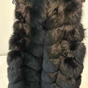 Vest women faux fur